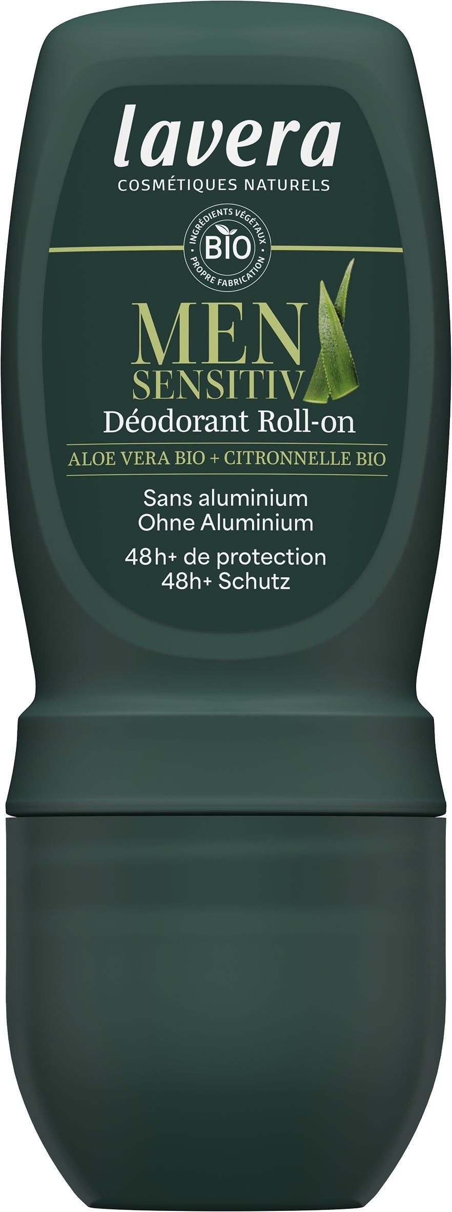 Men Sensitiv Déodorant Roll-On 48H - 50 ml - Lavera