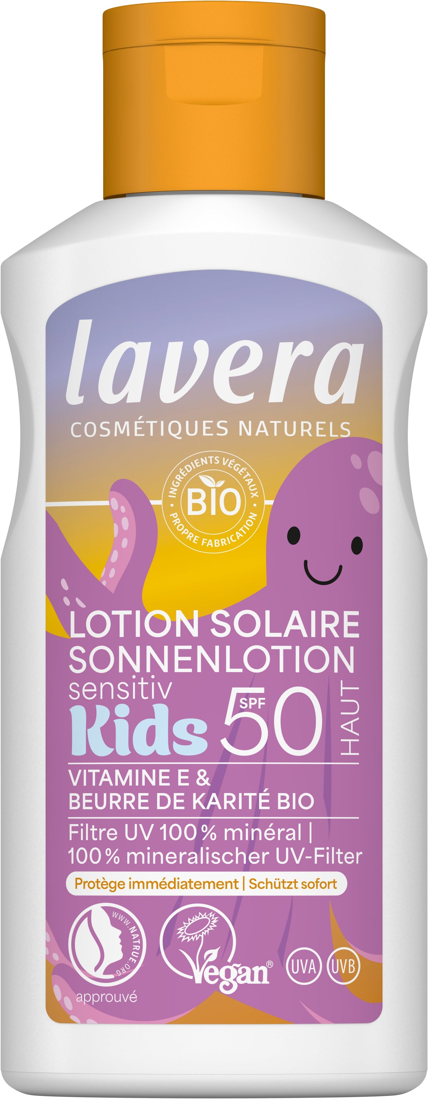 Lotion Solaire Kids SPF 50 - 100 ml - Lavera