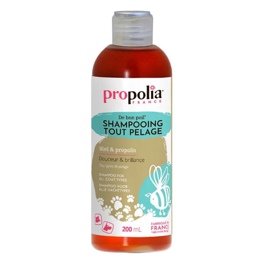 Shampooing tout Pelage - Miel & Propolis - Flacon 200 ml - Propolia