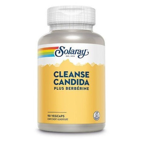Cleanse Candida et Berbérine - 90 Gélules Végétales - Solaray