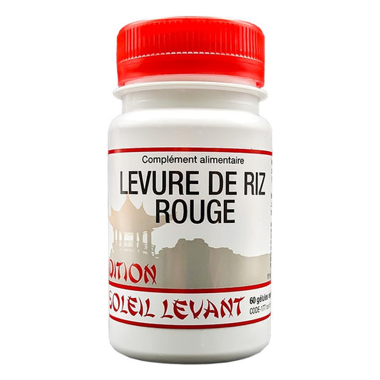 Levure de Riz Rouge - 60 Gélules Végétales - Tradition du Soleil Levant