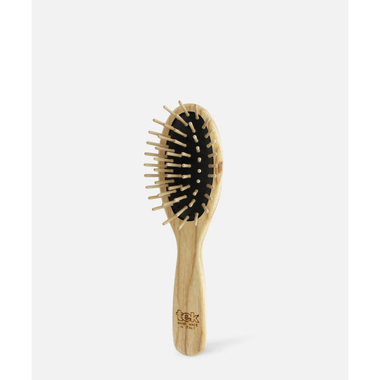 Petite Brosse Ovale en Frêne Naturel - TEK
