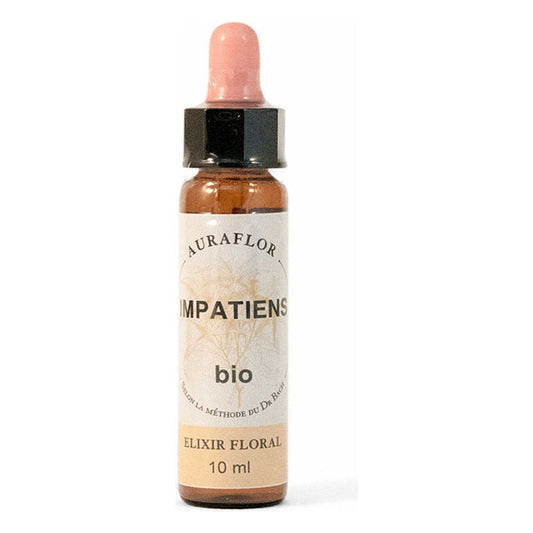 Fleurs de Bach - Impatiente - Compte-Gouttes de 10 ml - Bio - Dioter