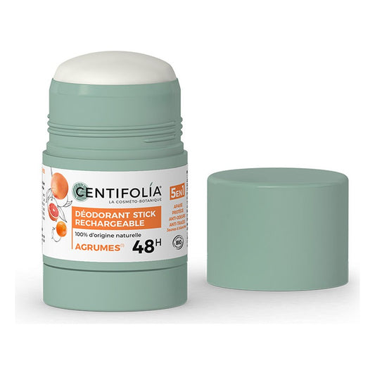 Déodorant Stick Rechargeable 48h - Agrumes - 50 g - Centifolia