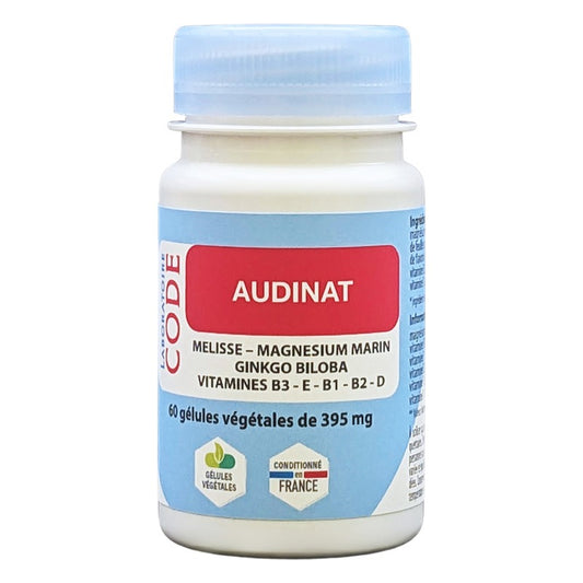 Audinat - 60 Gélules Végétales - Laboratoire Code