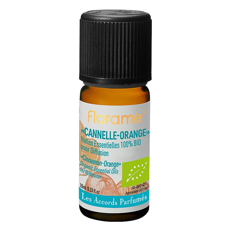 Mélange Huiles Essentielles - Cannelle orange - 10 ml - Bio - Florame