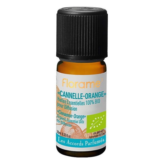 Mélange Huiles Essentielles - Cannelle orange - 10 ml - Bio - Florame