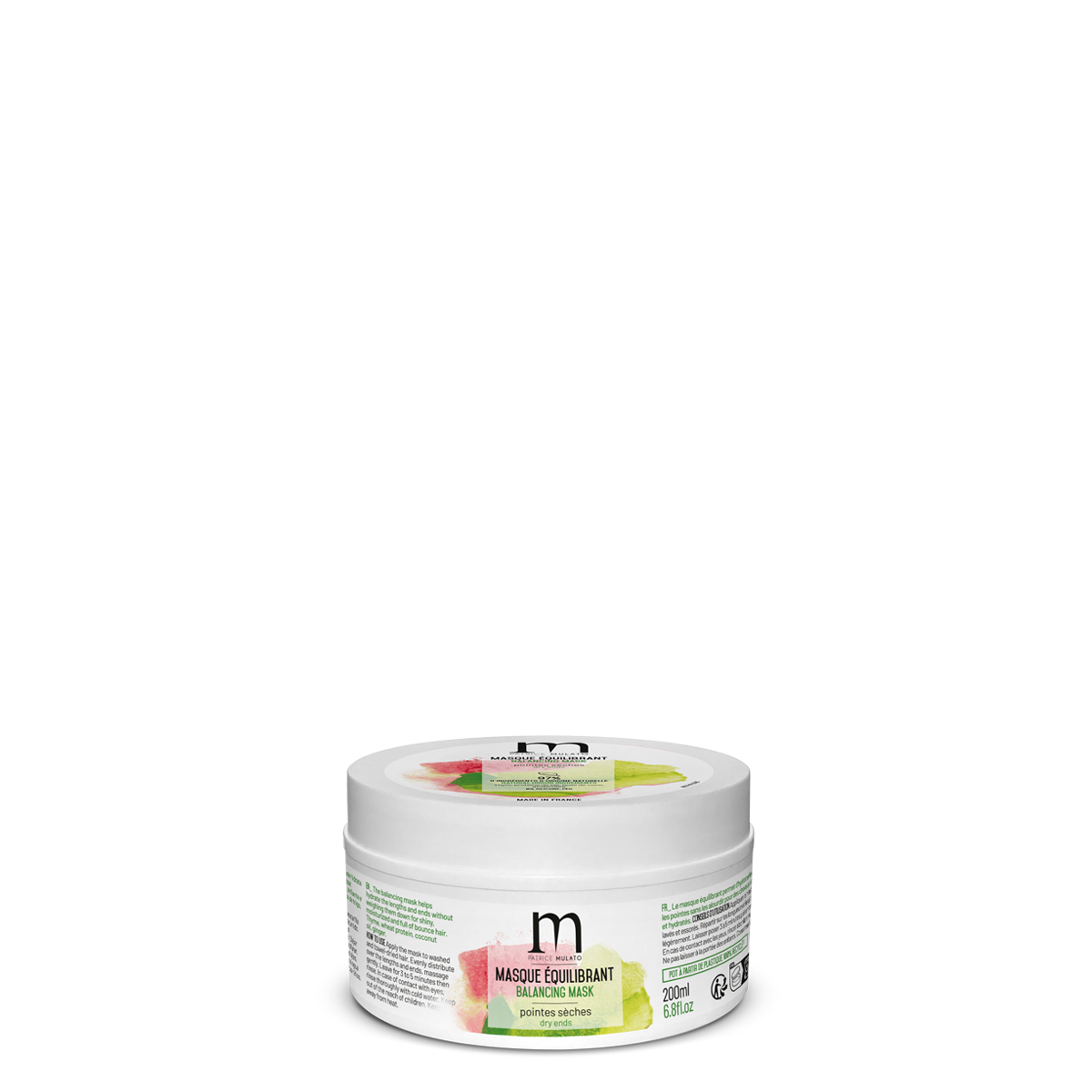 Masque Équilibrant Racines Grasses Pointes Sèches - Mulato - 200 ml