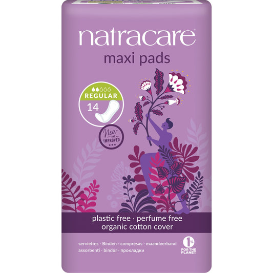 Serviettes Hygiéniques Normales - 14 Serviettes - Bio - Natracare
