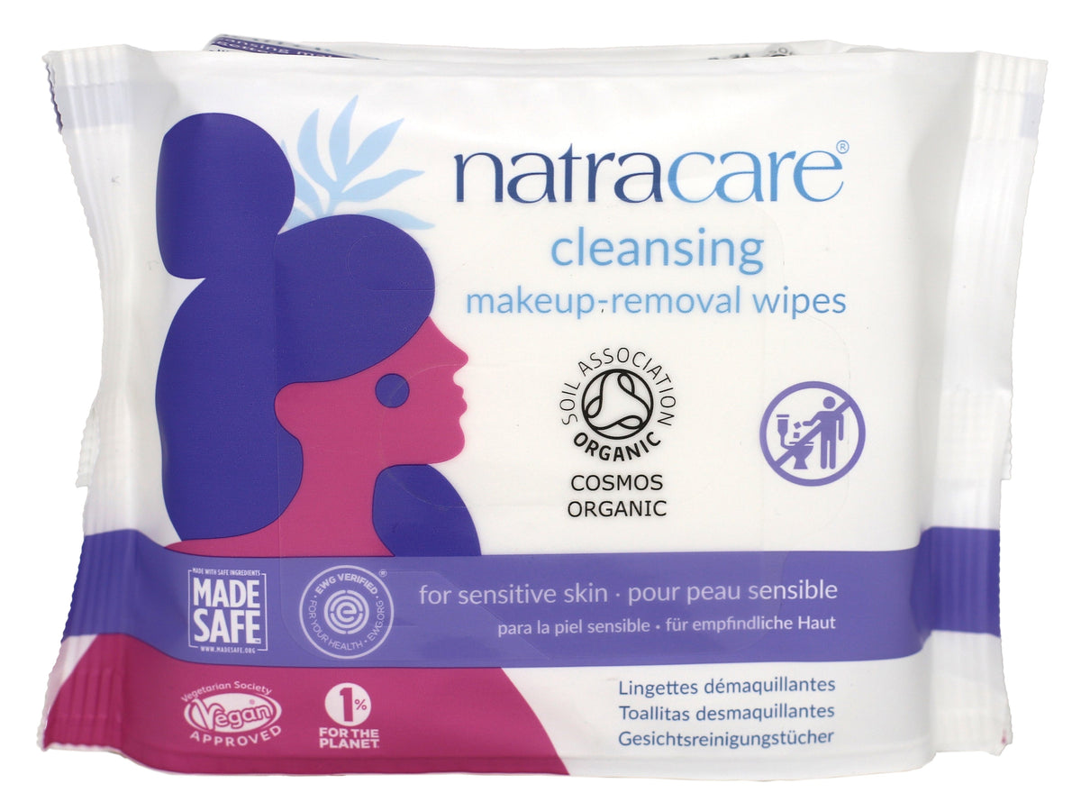 Lingettes Démaquillantes - 20 Lingettes - Bio - Natracare