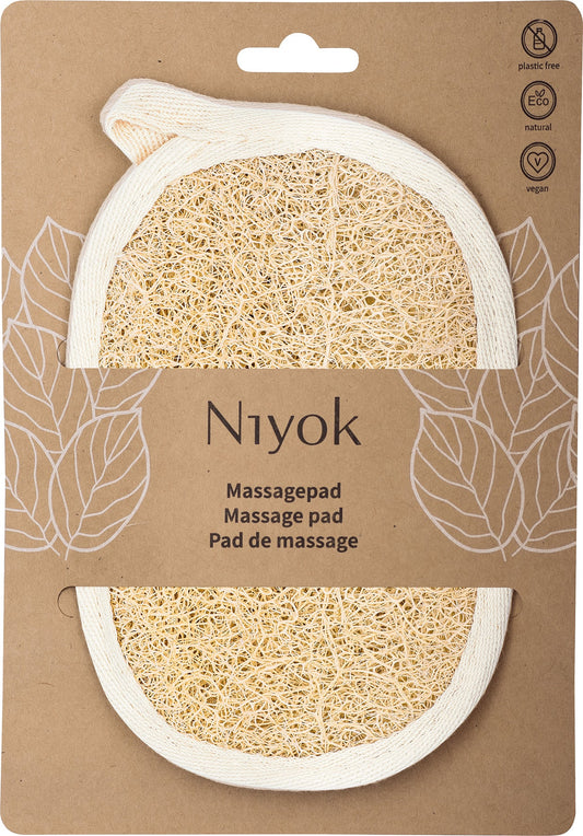 Coussin de Massage Luffa & Coton - 1 Pièce - Bio - Niyok