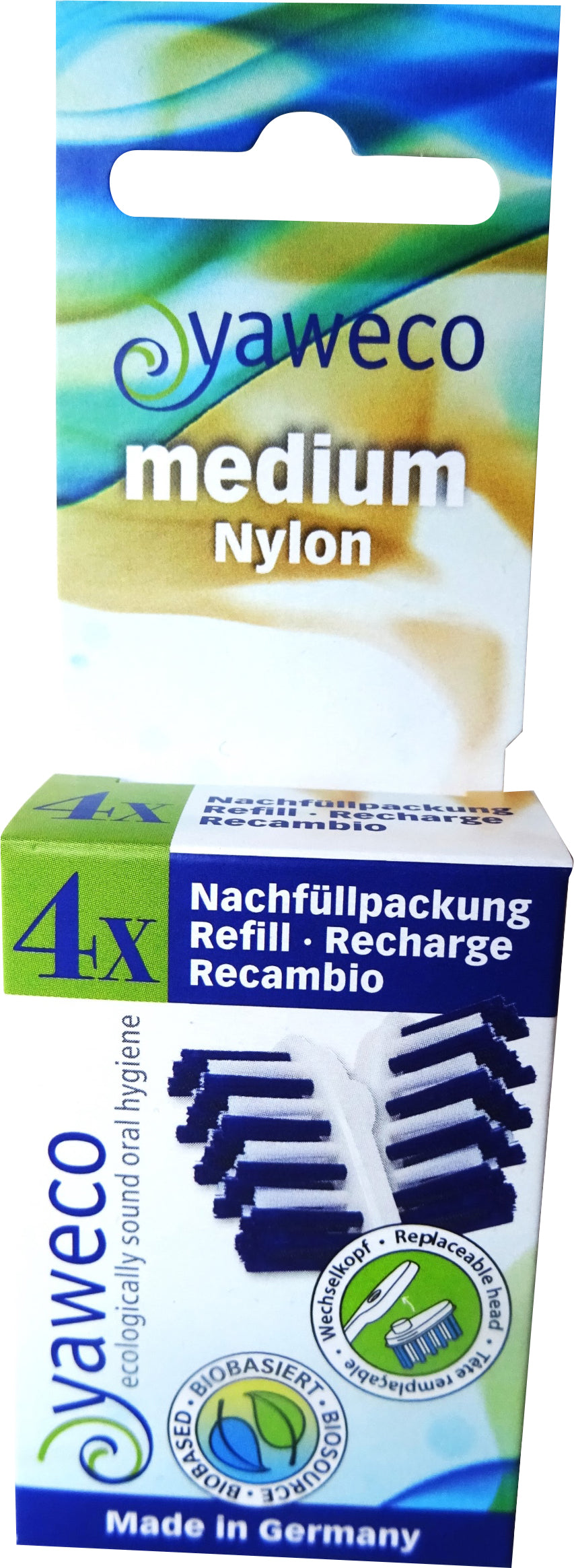 Recharge 4 Têtes Nylon Medium - 4 Têtes - Yaweco