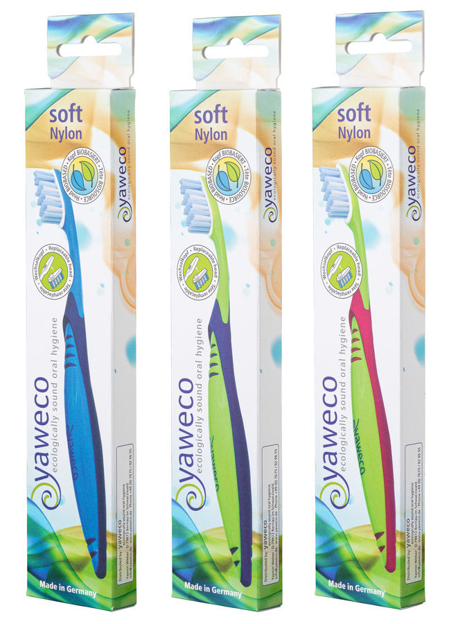 Brosse Dents Nylon Soft - 1 Pièce - Yaweco