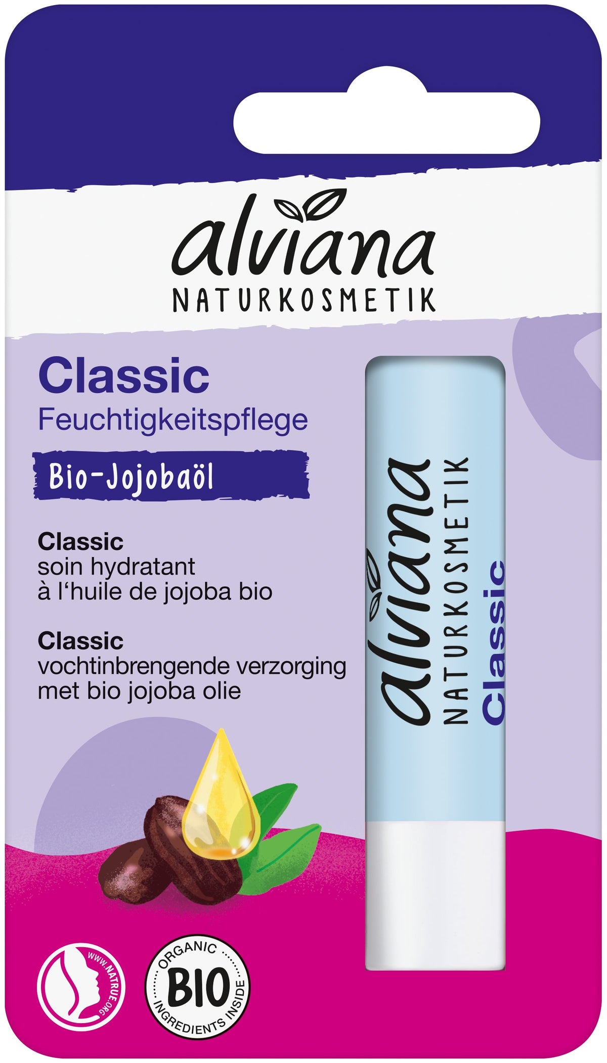 Baume à Lèvres Classique - 4,5 g - Alviana