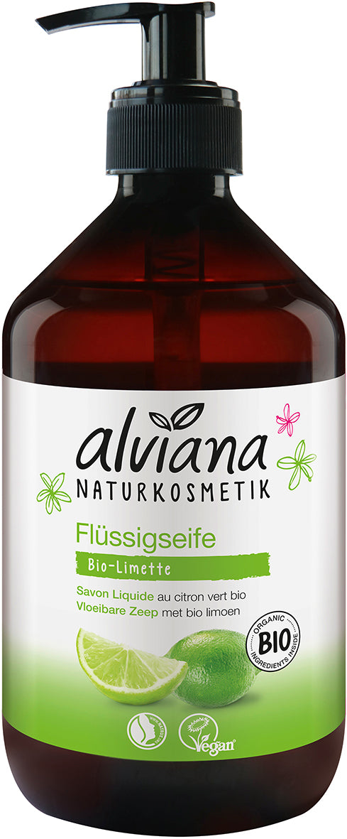 Savon Liquide au Citron Vert - 500 ml - Alviana