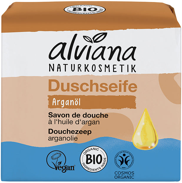 Savon de Douche à L'Huile d'Argan - 100 g - Alviana