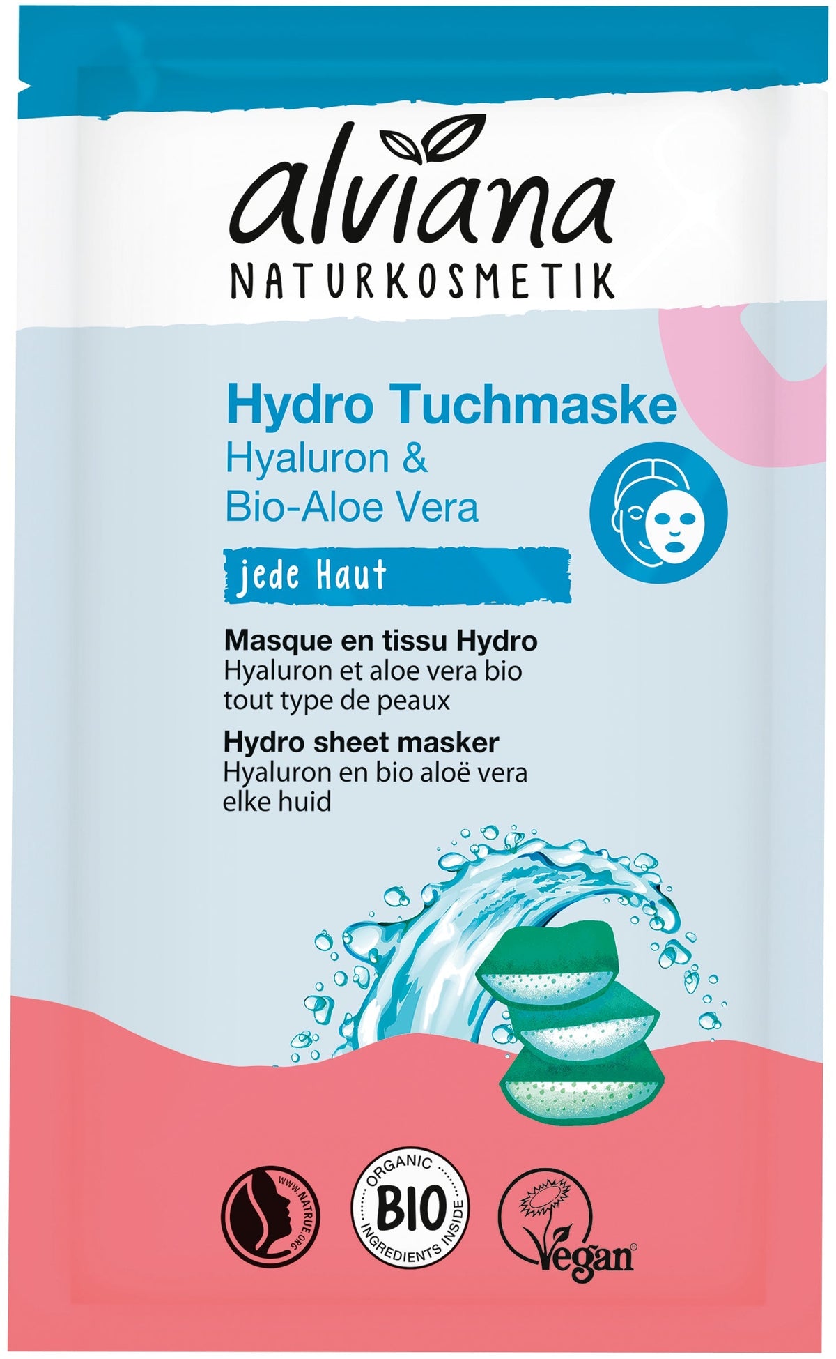 Masque en Tissu Hydro - 1 Pièce - Alviana