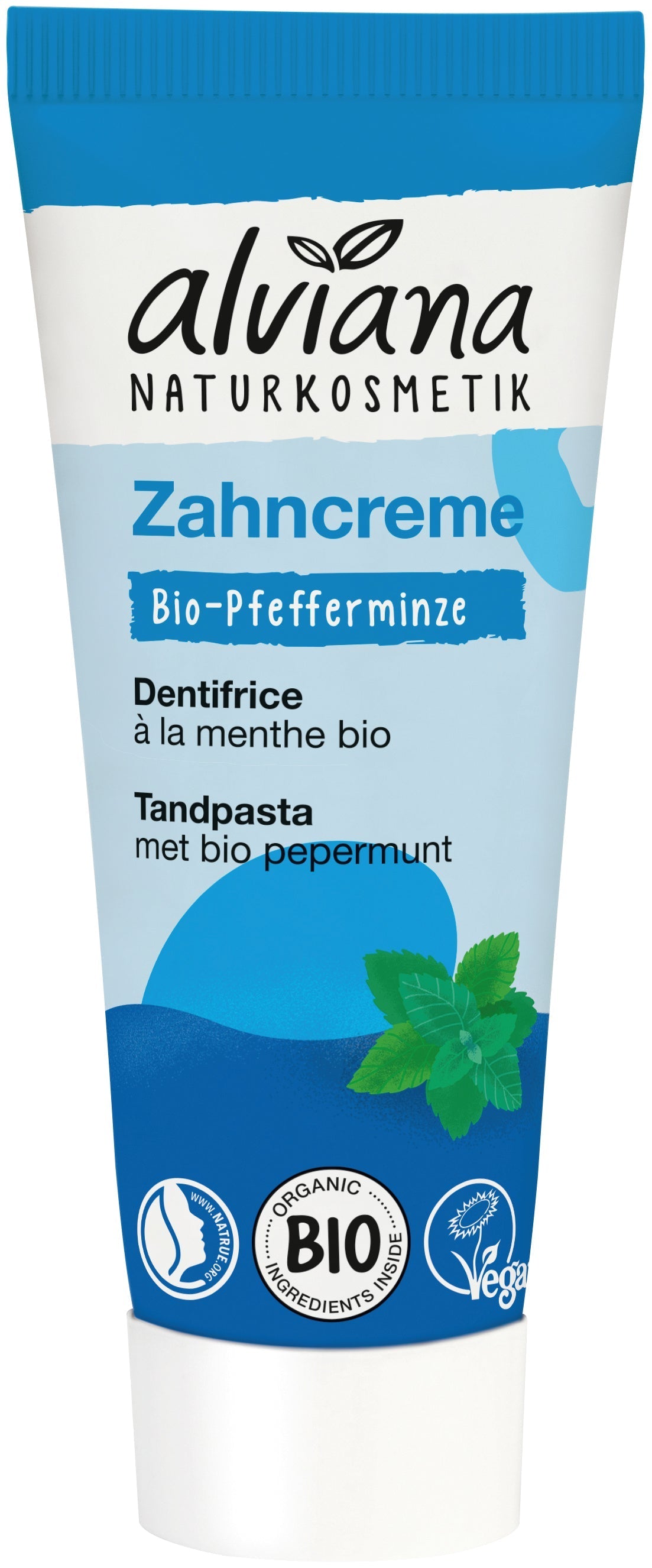 Dentifrice à la Menthe - 75 ml - Alviana