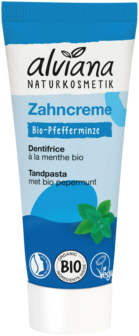 Dentifrice à la Menthe - 75 ml - Alviana