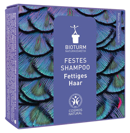 Shampooing Solide Cheveux Gras - 100 g - Bioturm
