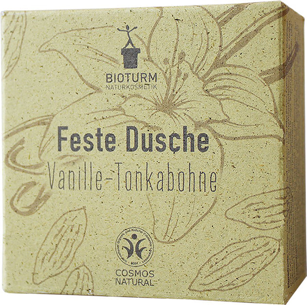 Gel Douche Solide Vanille Tonka - 100 g - Bioturm