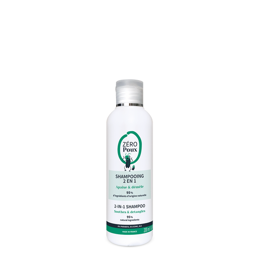 Zeropoux Shampooing 2 en 1 - 200 ml - Mulato