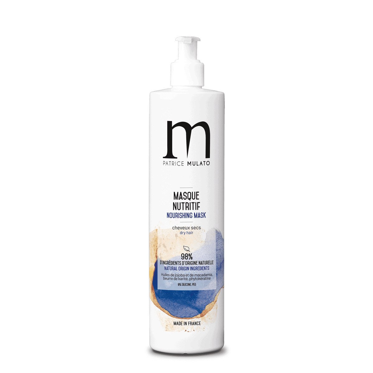 Masque Nutritif Cheveux Secs - Mulato - 500 ml