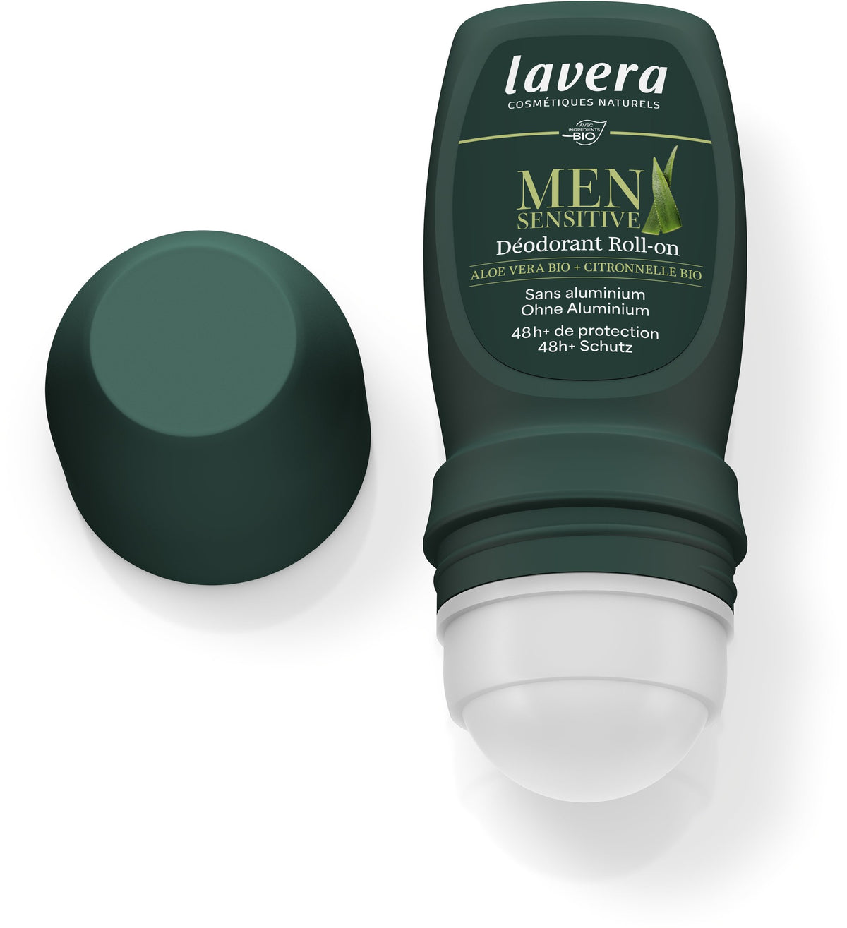 Men Sensitiv Déodorant Roll-On 48H - 50 ml - Lavera