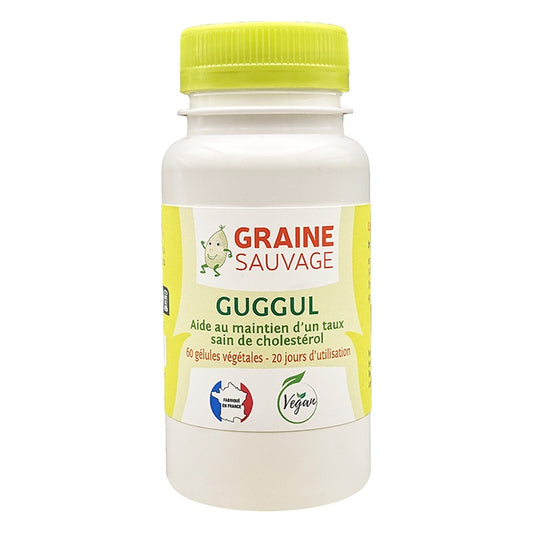 Guggul (Extrait) en Gélules - 60 Gélules Végétales - Graine Sauvage