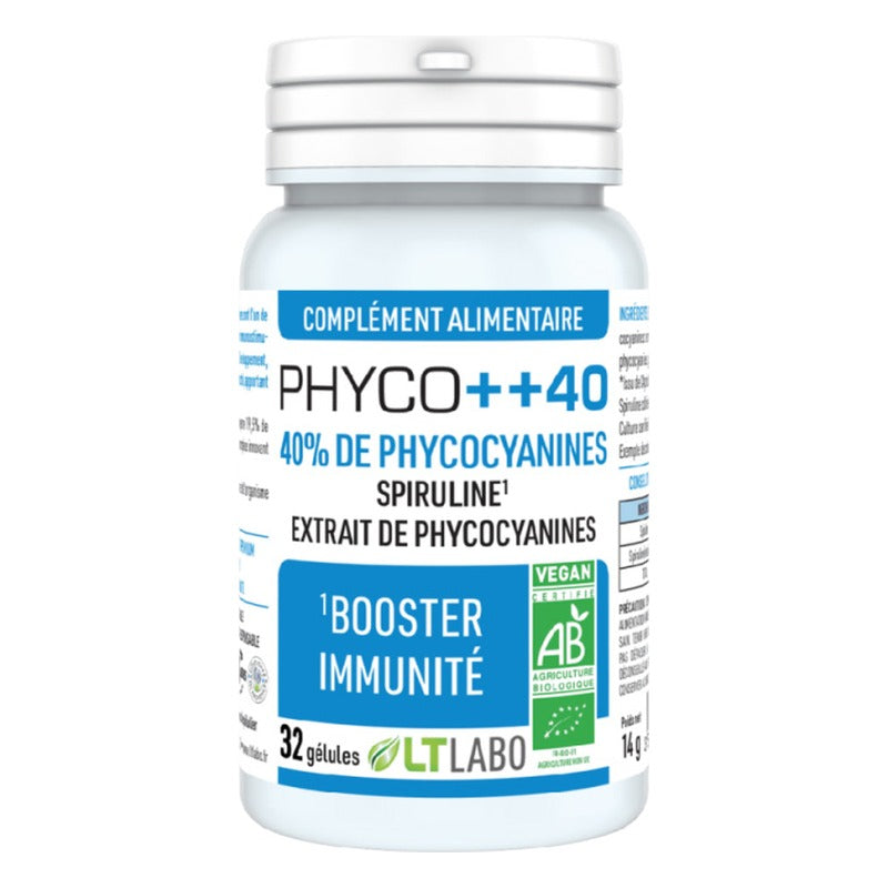 Phyco++ 40 - 32 Gélules - Bio - LT Laboratoire