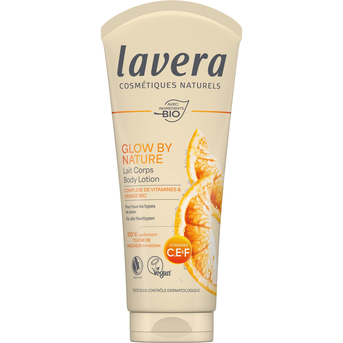 Glow By Nature Lait Corps - 200 ml - Lavera