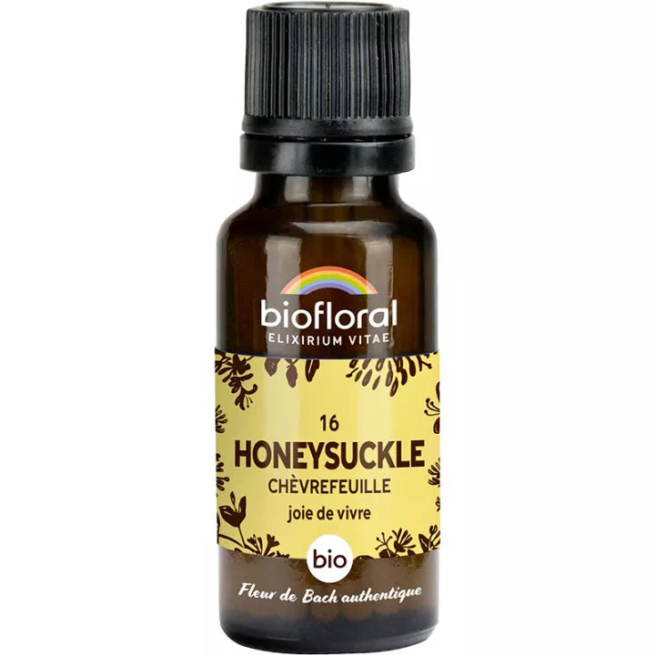 Fleur de Bach - Honey Suckle (Chèvrefeuille) - Bio - 19,5 g - Biolfloral