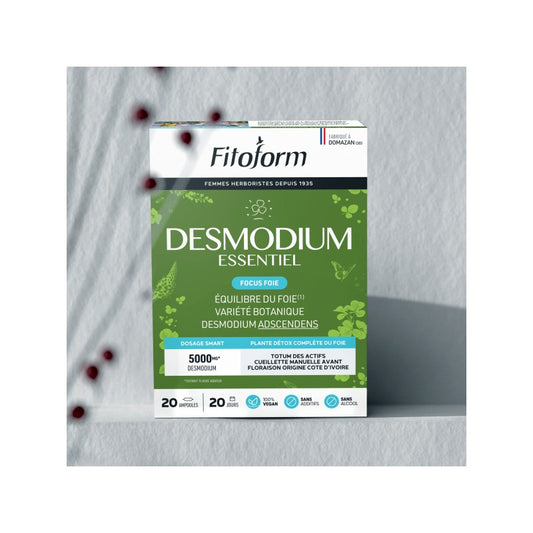 Desmodium Essentiel - 20 Ampoules de 10 ml - Fitoform