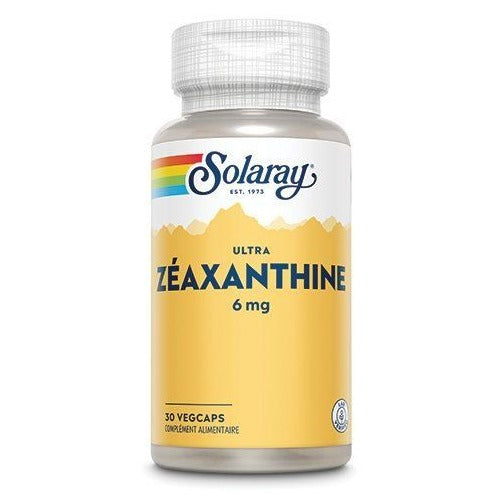 Ultra Zéaxanthine - 6 mg - 30 Gélules Végétales - Solaray