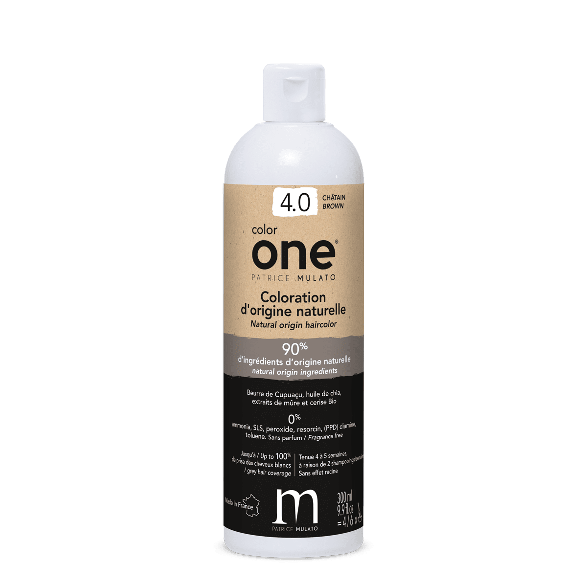 Color One - Mulato - 4.0 Châtain - 300 ml