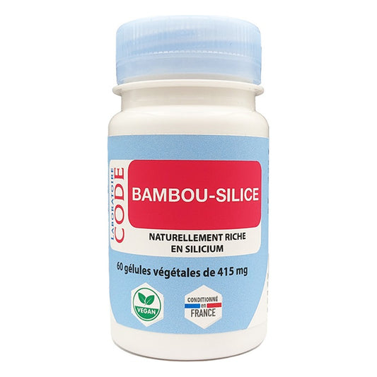 Bambou Silice - 60 Gélules Végétales - Laboratoire Code