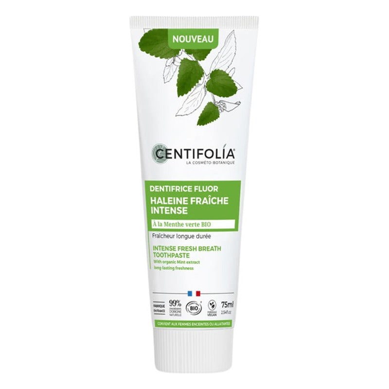 Dentifrice Haleine Fraîche - 75 ml - Cosmos Organic - Centifolia