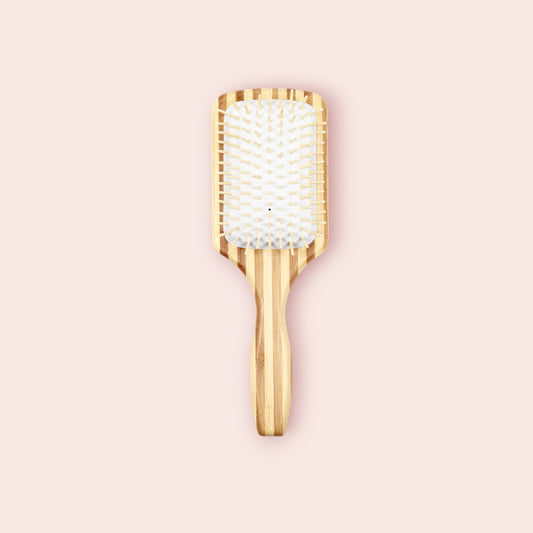 Brosse à Cheveux Démêlante en Bambou - Large - 1 Pièce - Cap Bambou