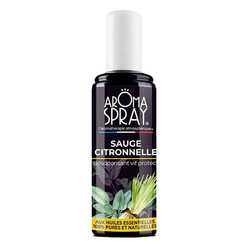 Sauge sans Gaz - Citronnelle - 100 ml - Aromaspray