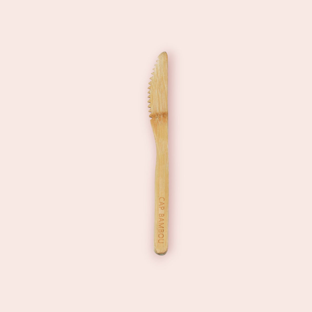 Couteau Réutilisable en Bambou - 20 cm - 1 Pièce - Cap Bambou