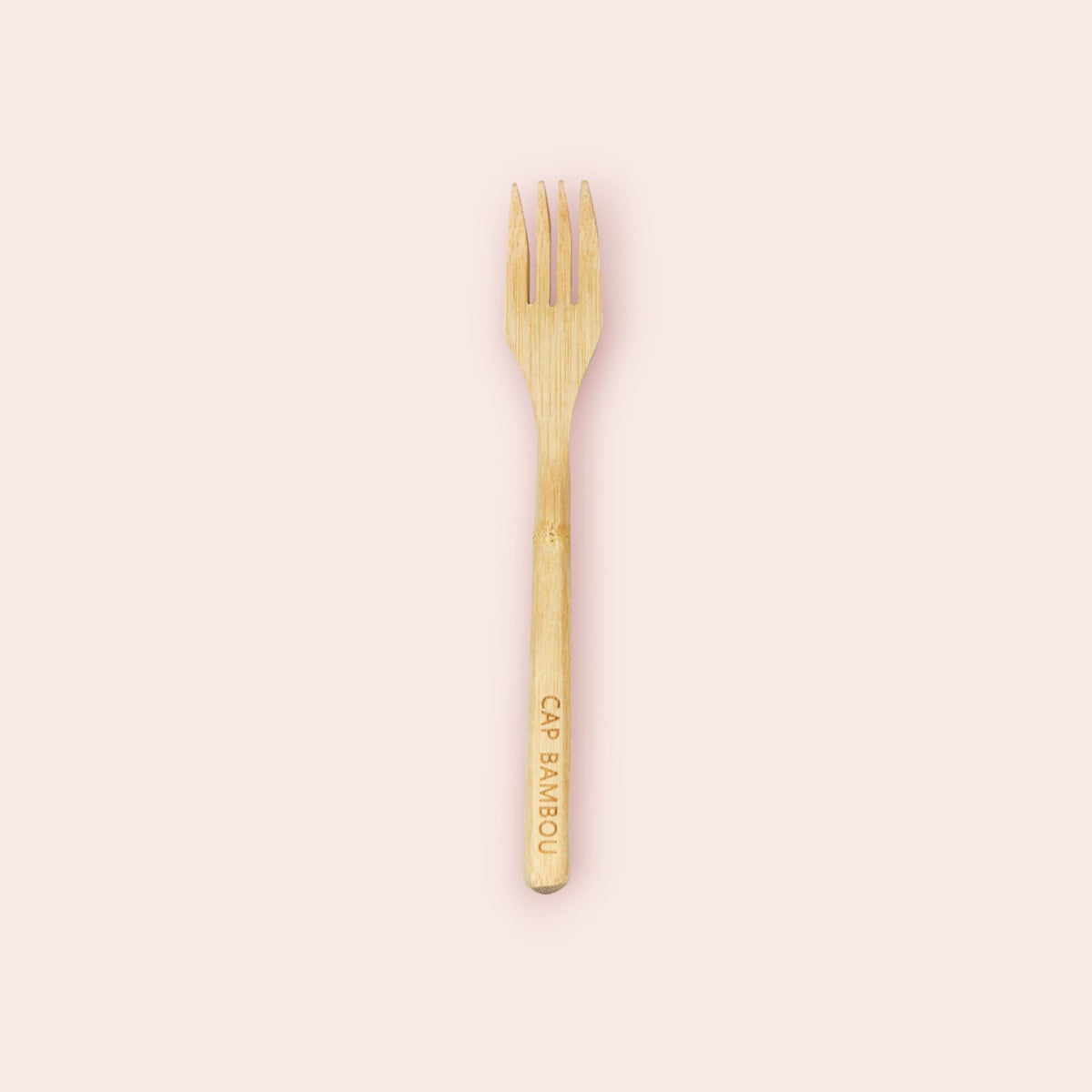Fourchette Réutilisable en Bambou - 20 cm - 1 Pièce - Cap Bambou