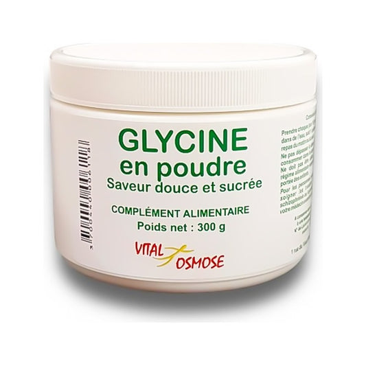 Glycine Cristallisée Poudre - 300 g - Vital Osmose