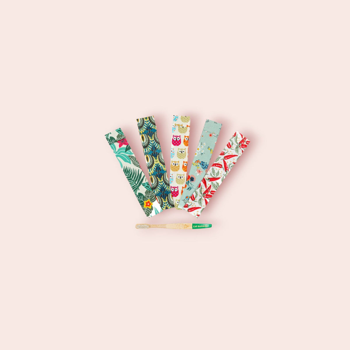 Brosses à Dents Adulte en Bambou - Souple - Lot de 4 - Cap Bambou