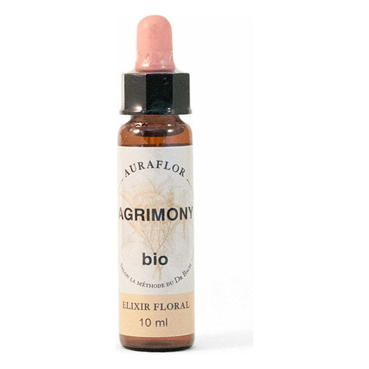 Fleurs de Bach - Aigremoine - Compte-Gouttes de 10 ml - Bio - Dioter