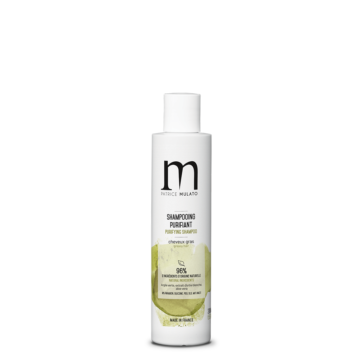 Shampooing Purifiant Cheveux Gras - Mulato - 200 ml