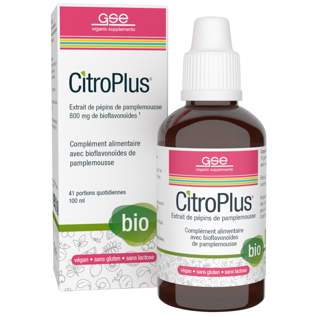 Citroplus 800 - Bio - GSE - 100 ml