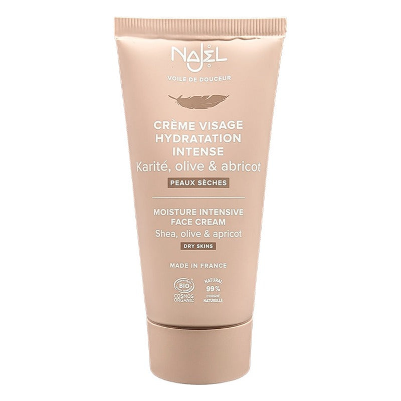 Crème Visage Hydratation Intense - 50ml - Najel