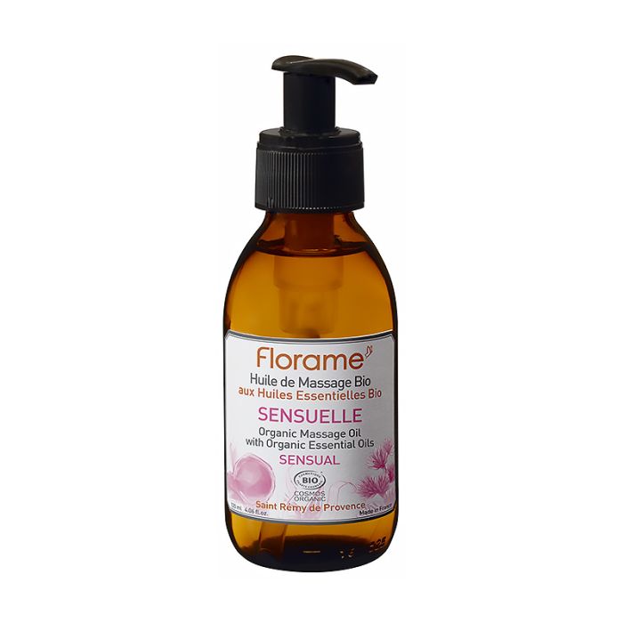 Huile de Massage Sensuelle - 120 ml - Florame