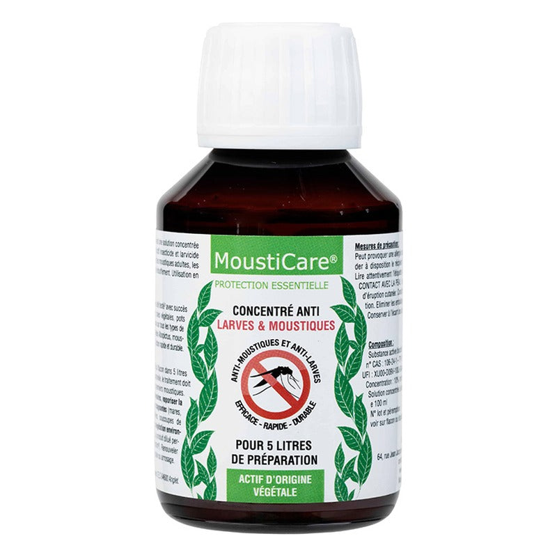 Concentré Anti-Larve et Moustiques - 100 ml - Mousticare