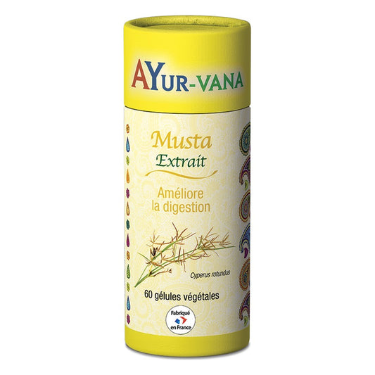 Musta - 60 Gélules Végétales - Ayur-Vana